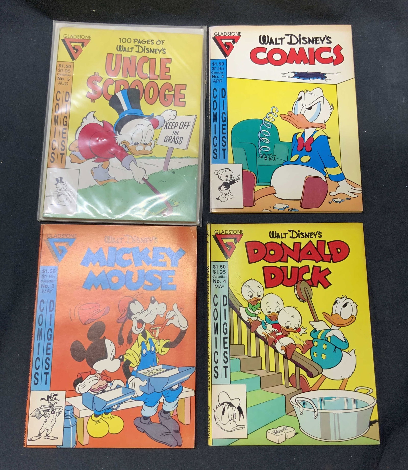 Lot 4 Walt Disney Comics Digest Illustrated (1 of 7)