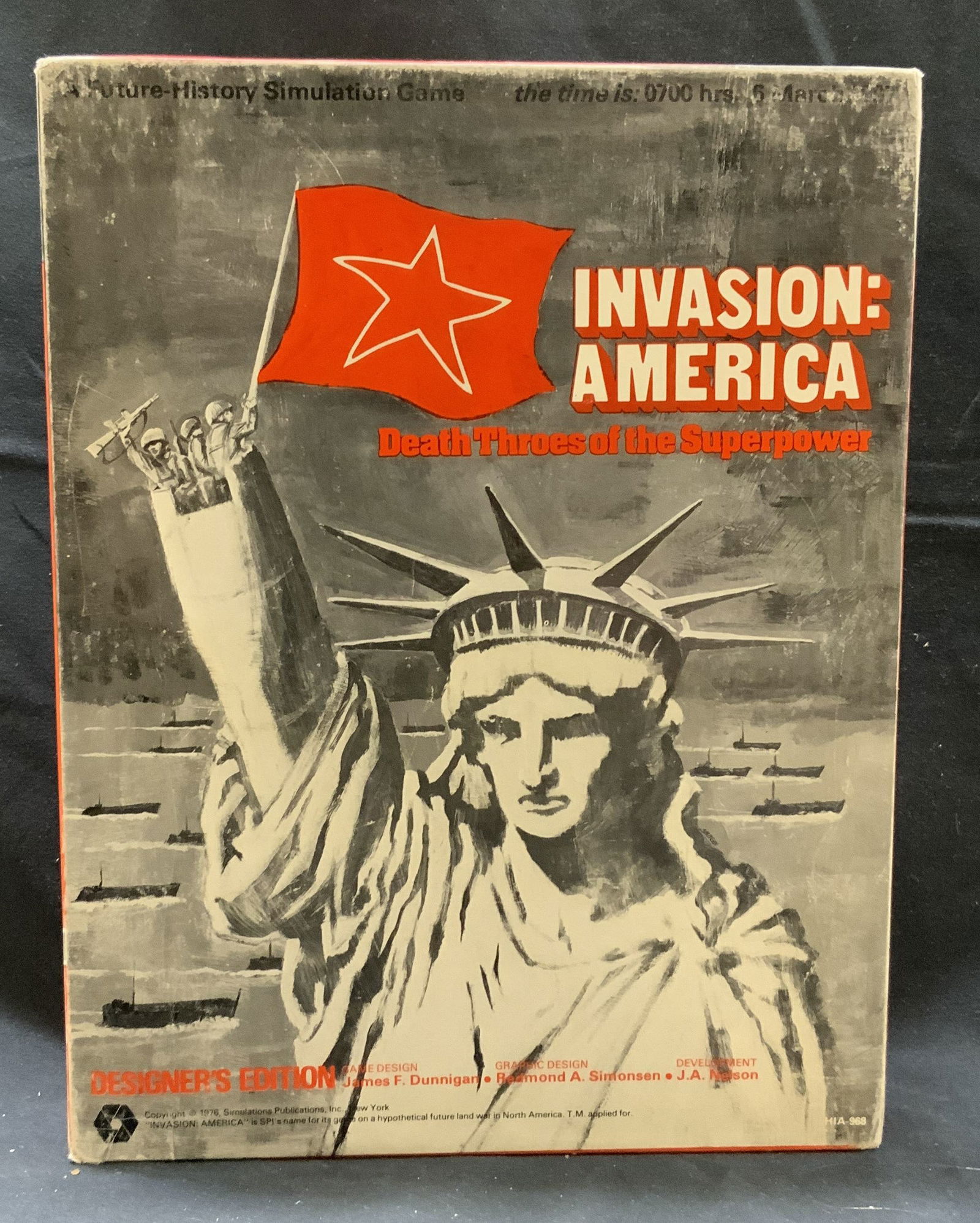 Invasion America Historical War Sim Game 1976 (1 of 6)