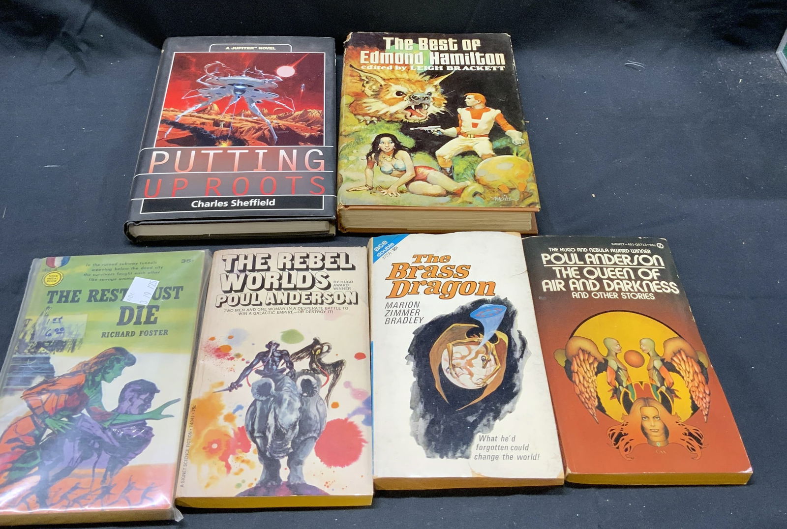 Lot 6 Vntg Science Fiction Books 60s&70s+ (1 of 10)