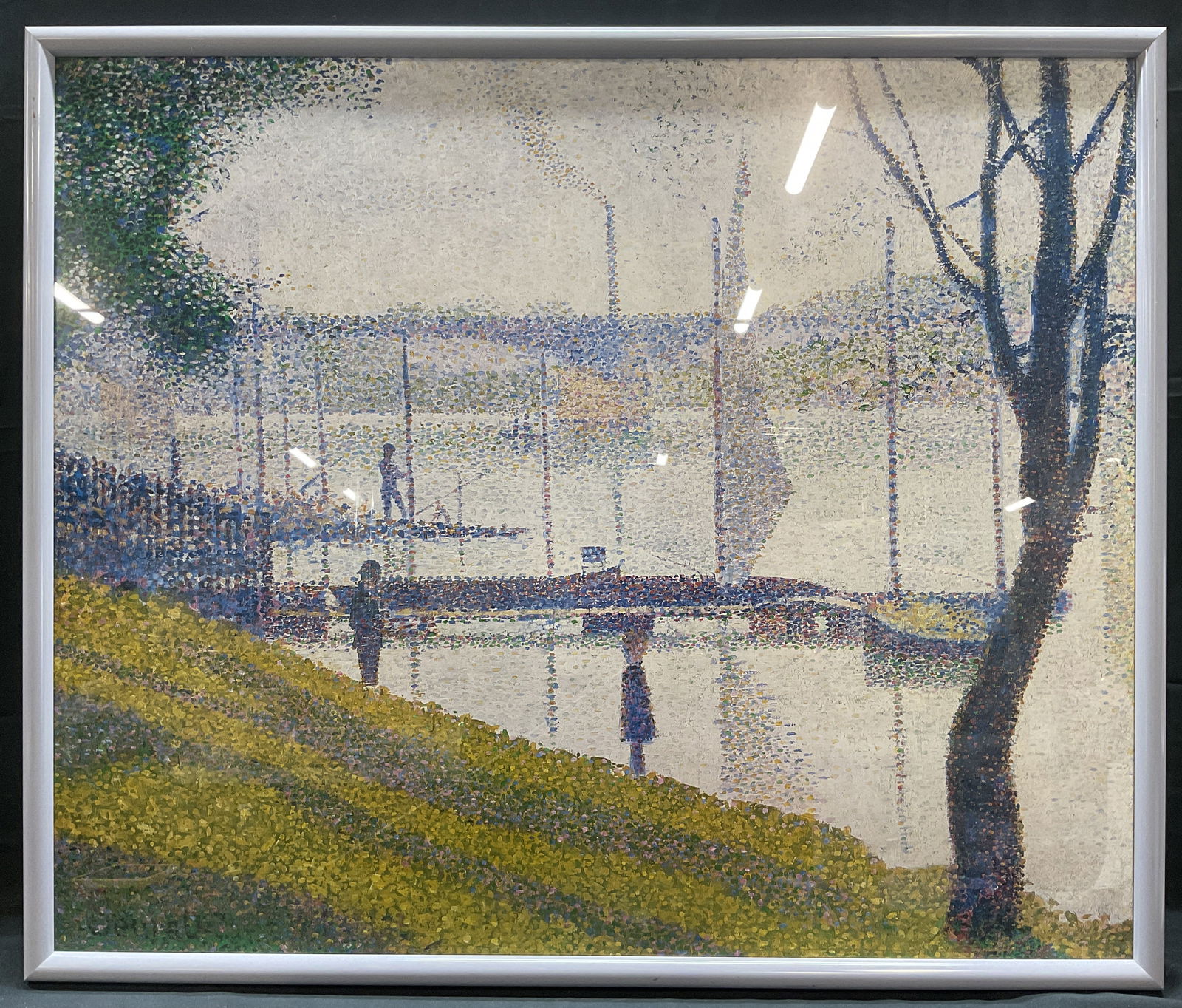 Framed 1987 Met Museum Impressionism Poster (1 of 6)