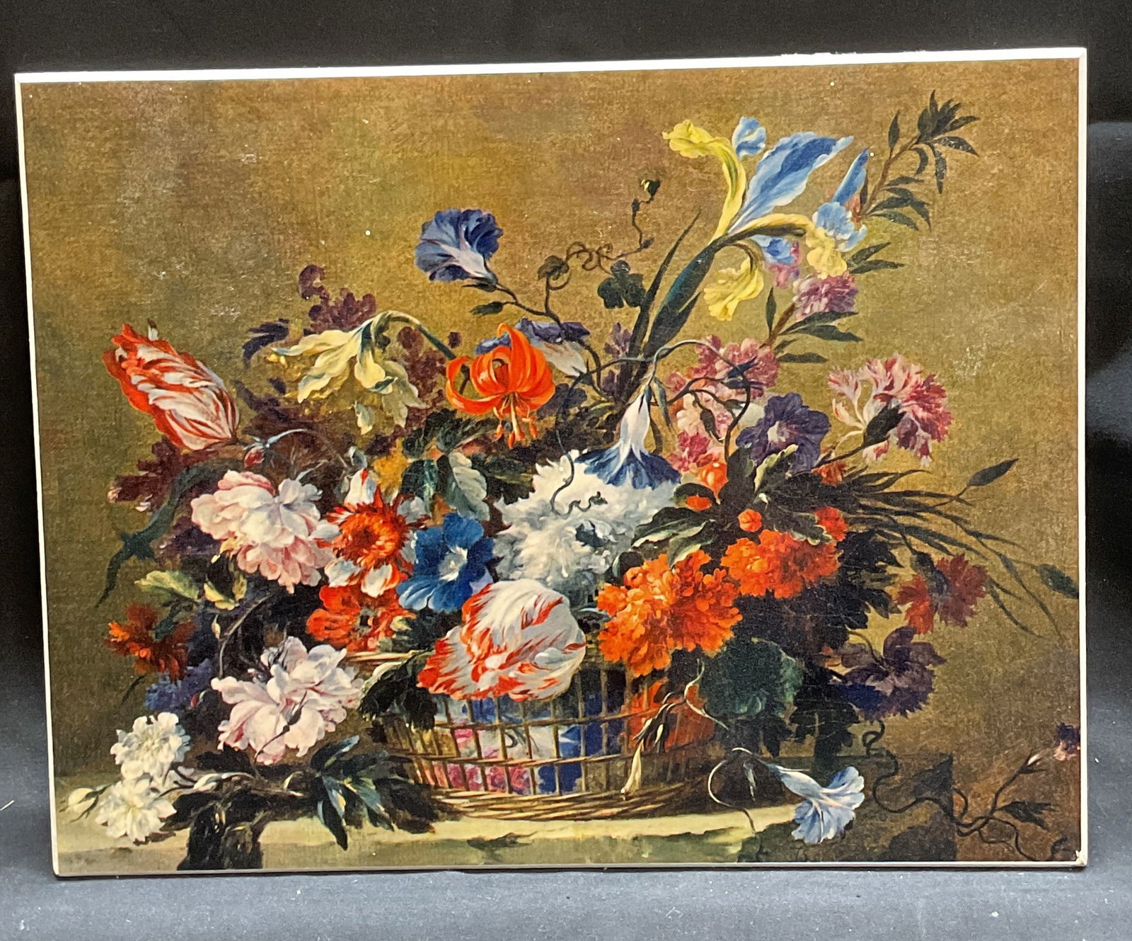 MMA Monnoyer Flower Basket Litho Panel (1 of 6)