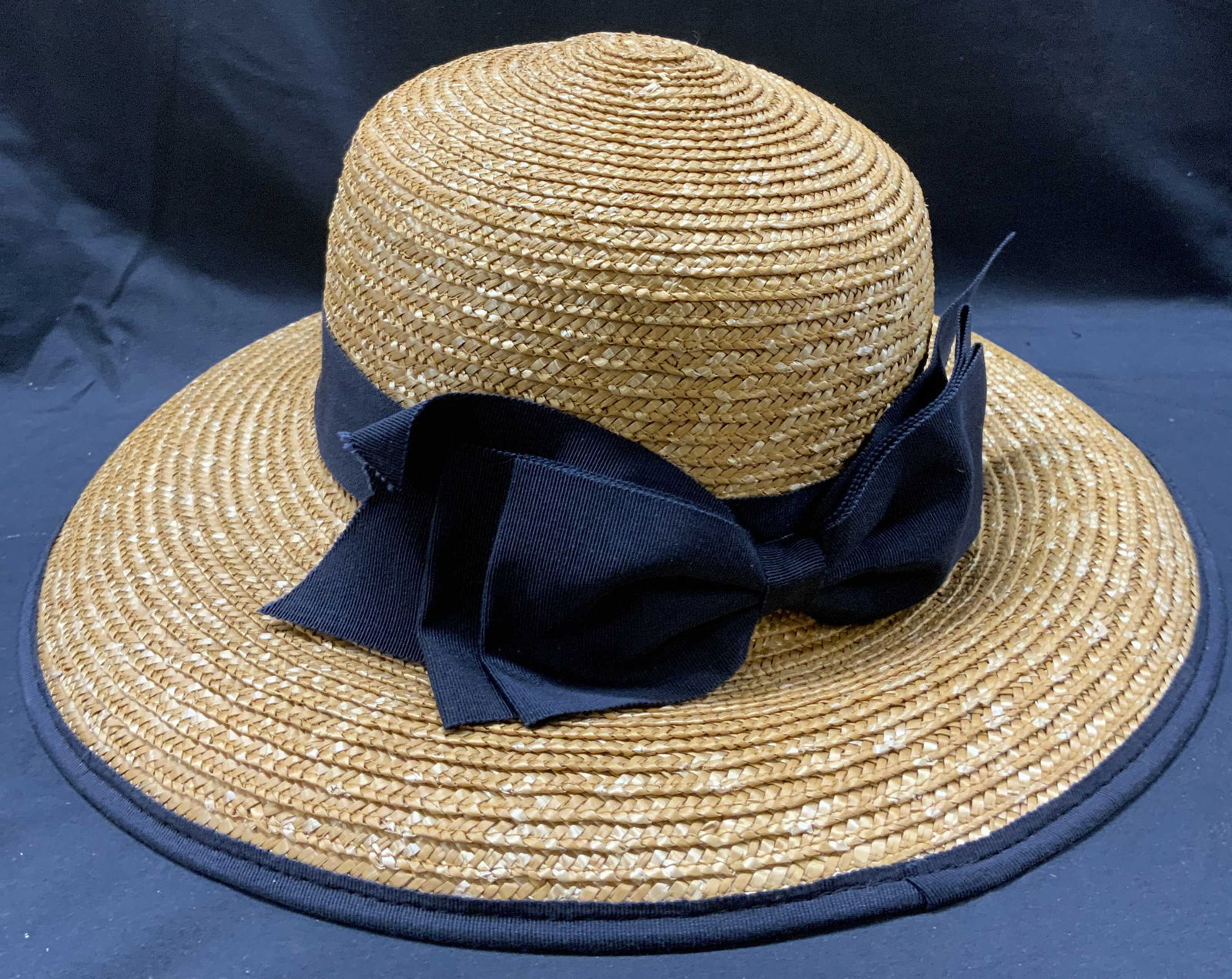 Talbots Womens Woven Straw Sun Hat USA (1 of 7)