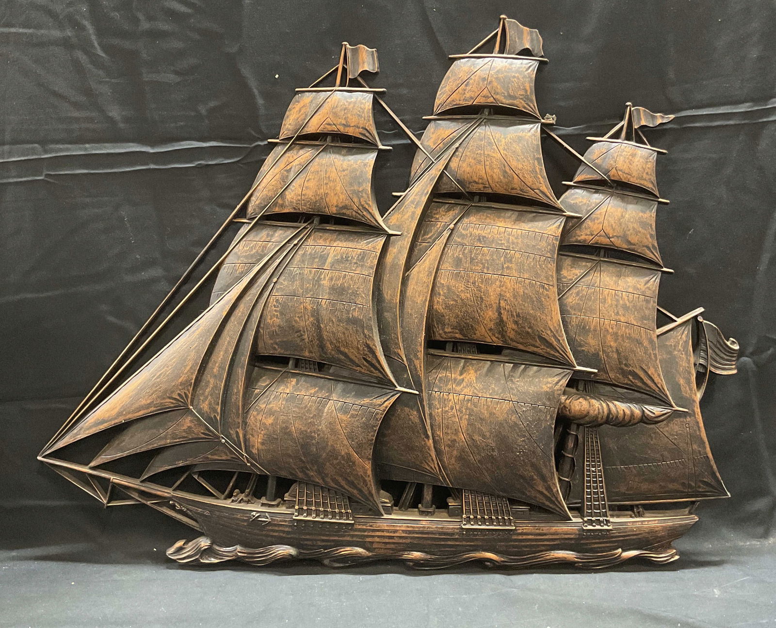 MCM SYROCO Molded Sailing Ship Wall Hanging (1 of 6)