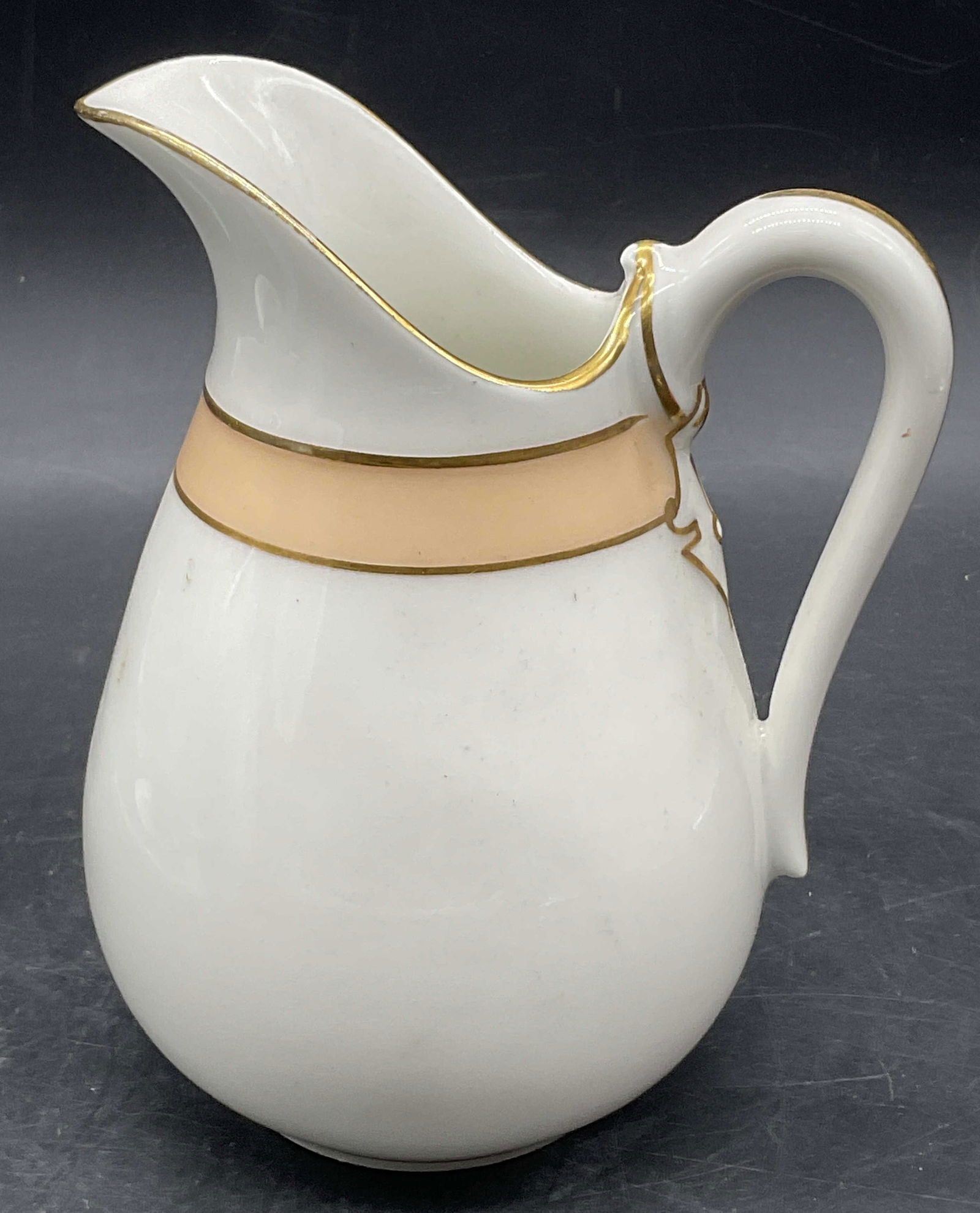 CFH Signed Vintage Porcelain Banded Pitcher (1 of 7)