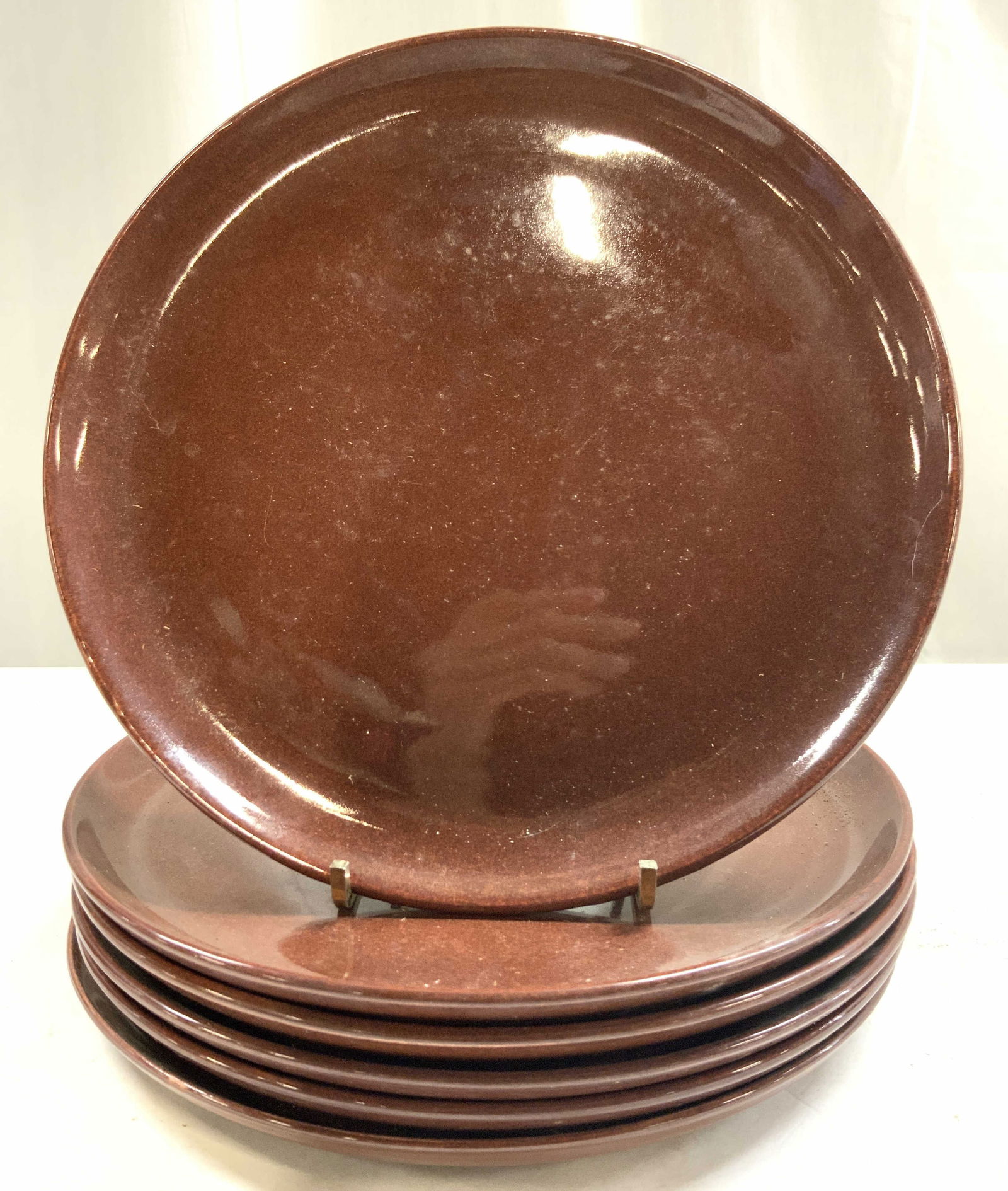RUSSEL WRIGHT MFG BY STEUBENVILLE 6 Ceramic Plates (1 of 7)