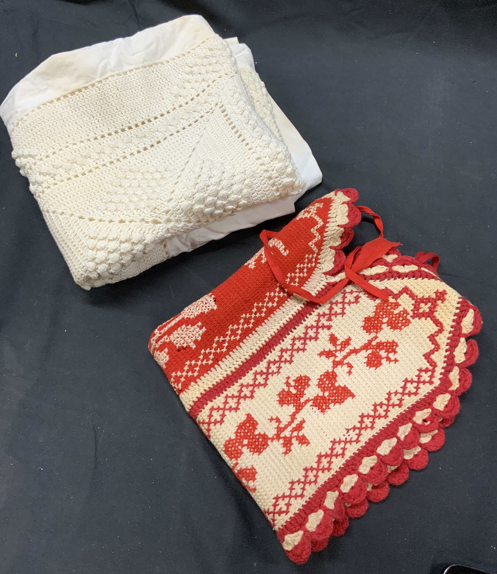 Lot Textiles, Antique Victorian, Ralph Lauren USA+ (1 of 9)