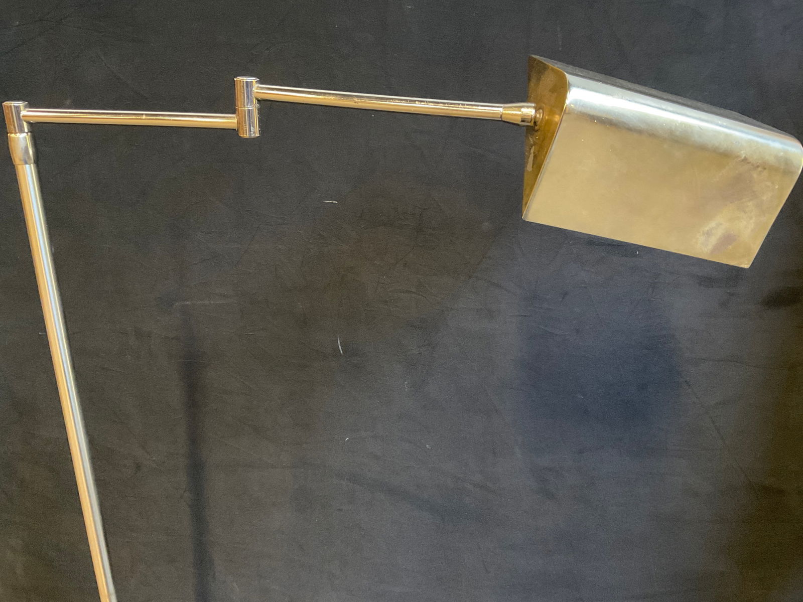 Vintage Adjustable Metal Standing Floor Lamp (1 of 8)