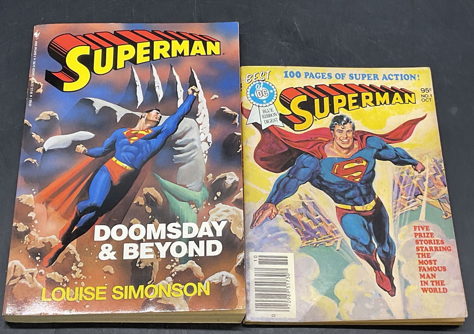 Lot 2 Vintage Illustrated Superman Books, 1979+ (1 of 8)