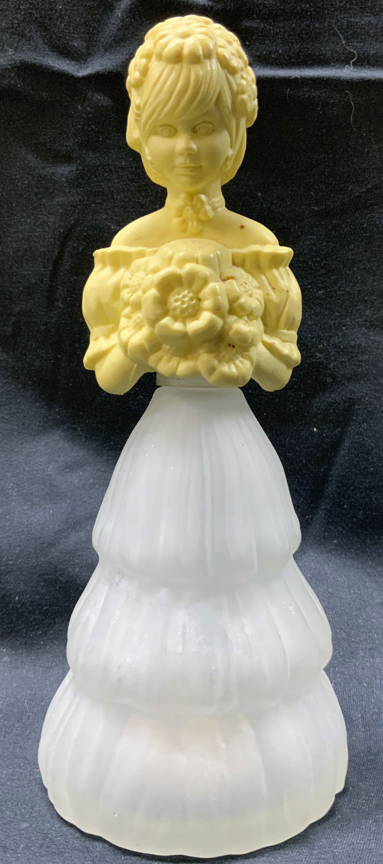 Vintage Avon Lady Figural Cologne Bottle (1 of 8)