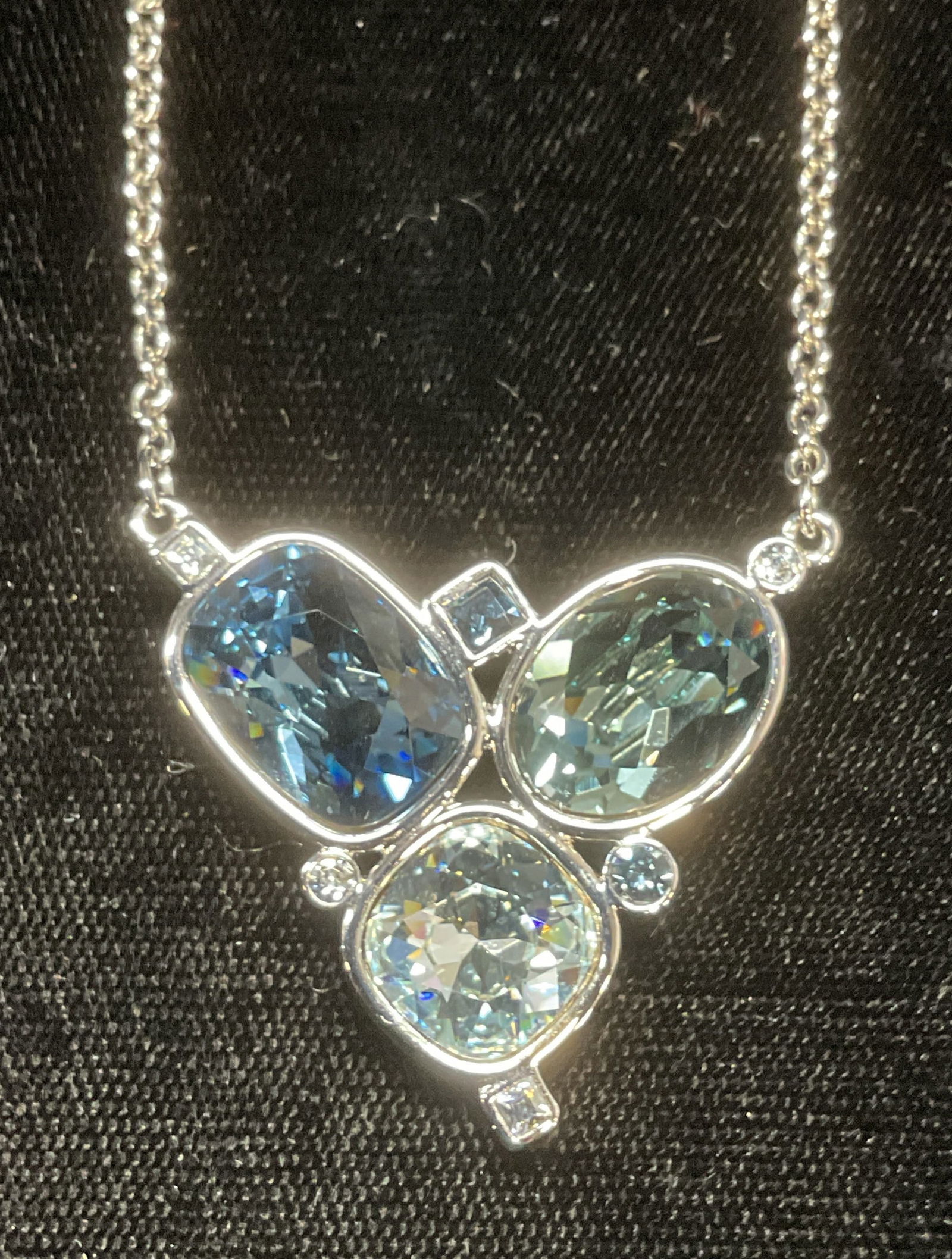 Swarovski Touchstone Crystal Pendant Necklace (1 of 6)
