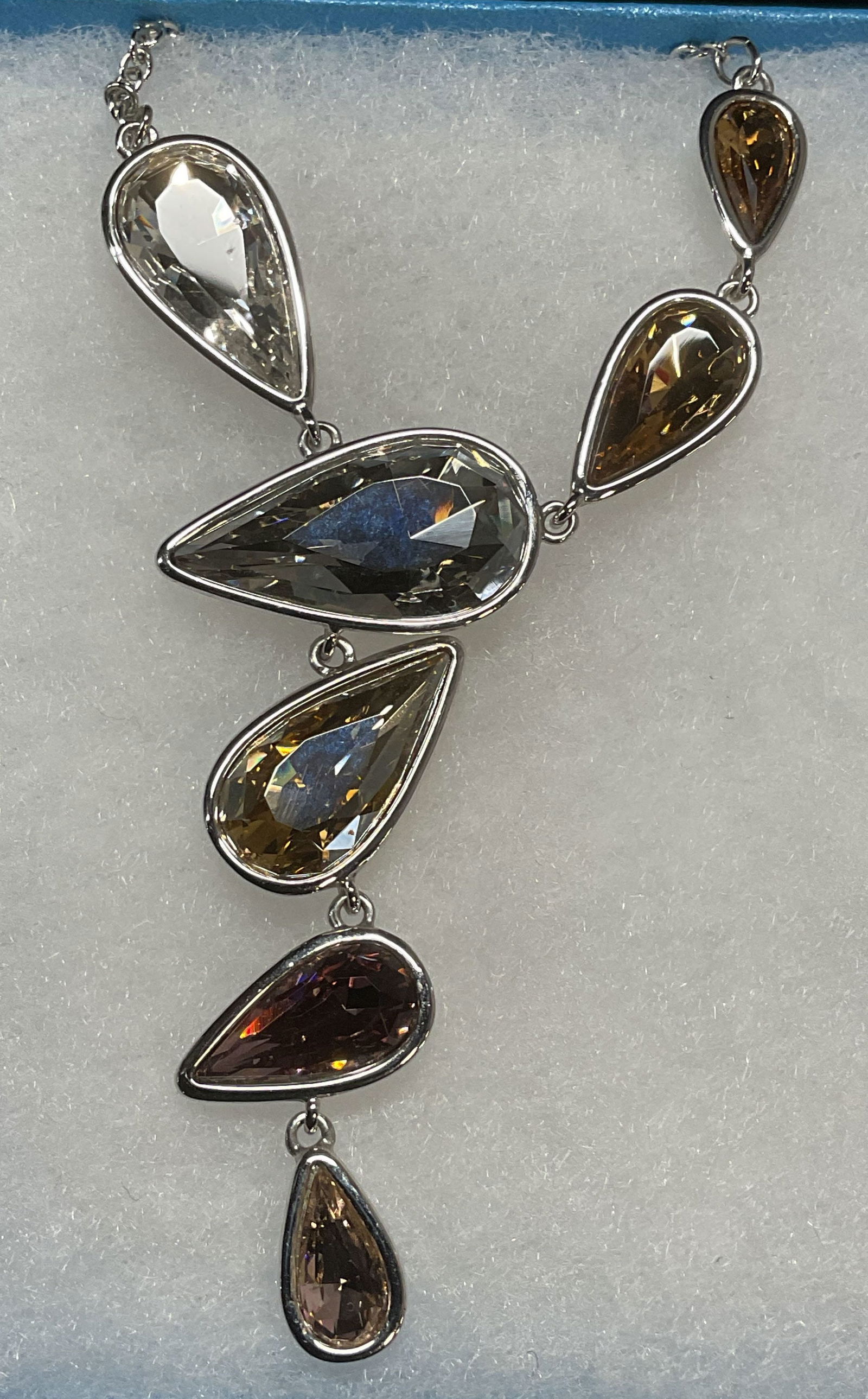 Swarovski Touchstone Crystal Pendant Necklace (1 of 6)