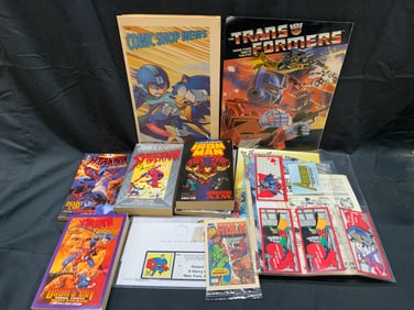 Group Lot 1992+ Sci-Fi Marvel Comics & Stamps