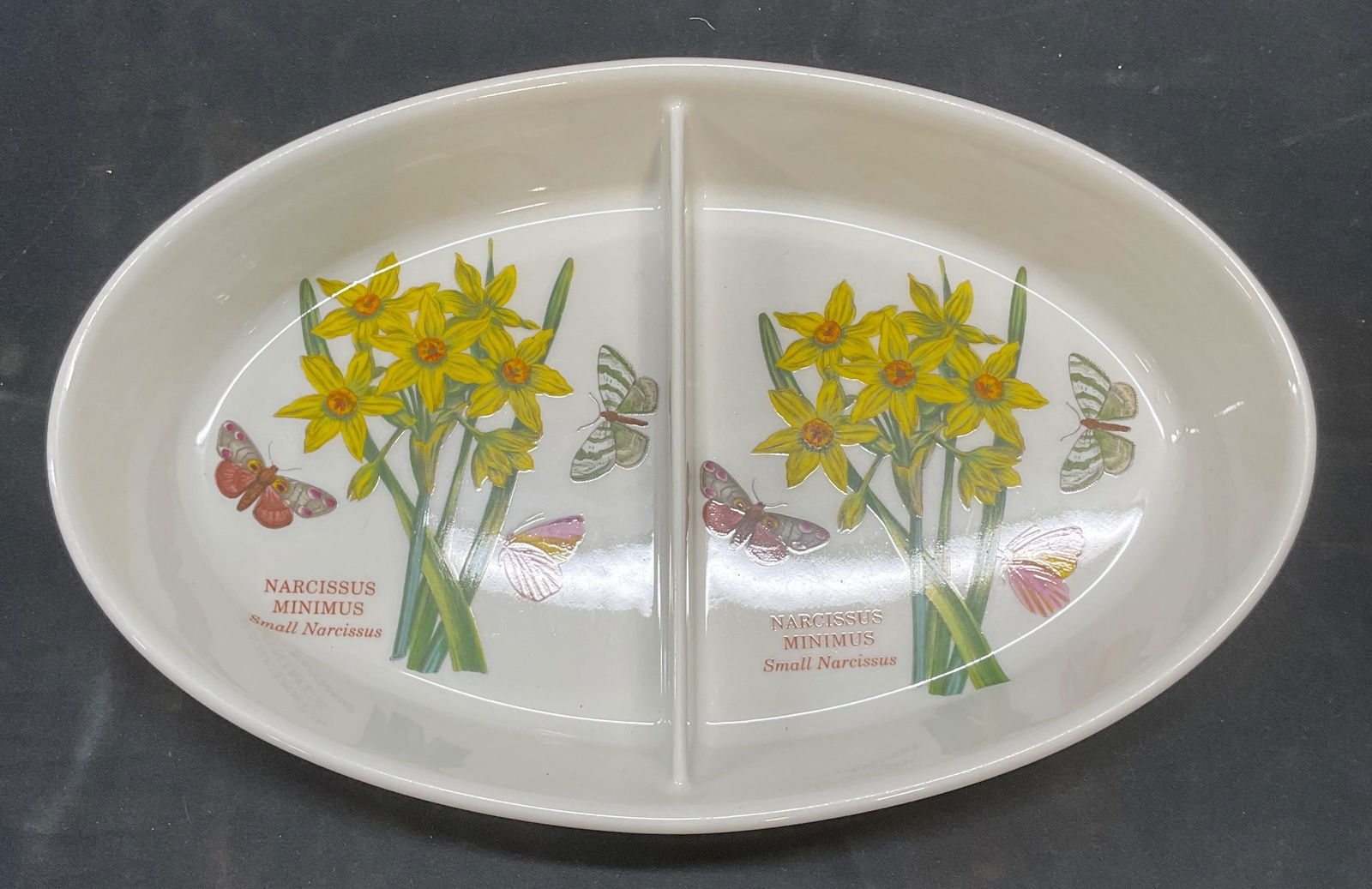 PORTMEIRION Botanic Garden Porcelain Divided Dish (1 of 6)