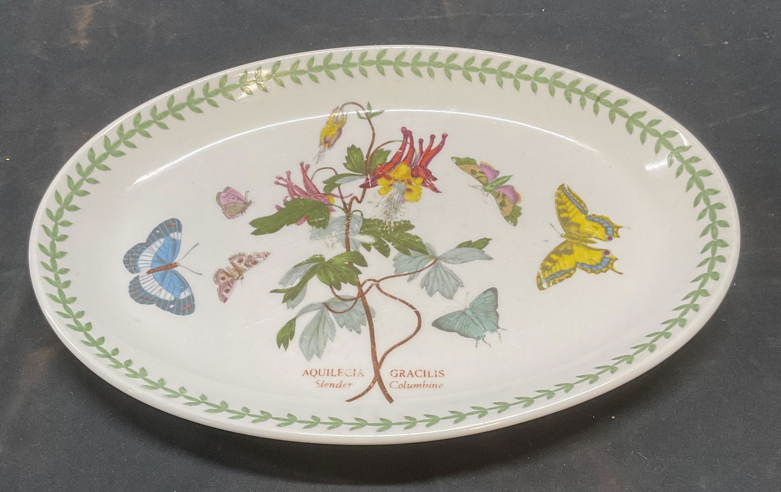 PORTMEIRION Botanic Garden Porcelain Platter Eng (1 of 6)