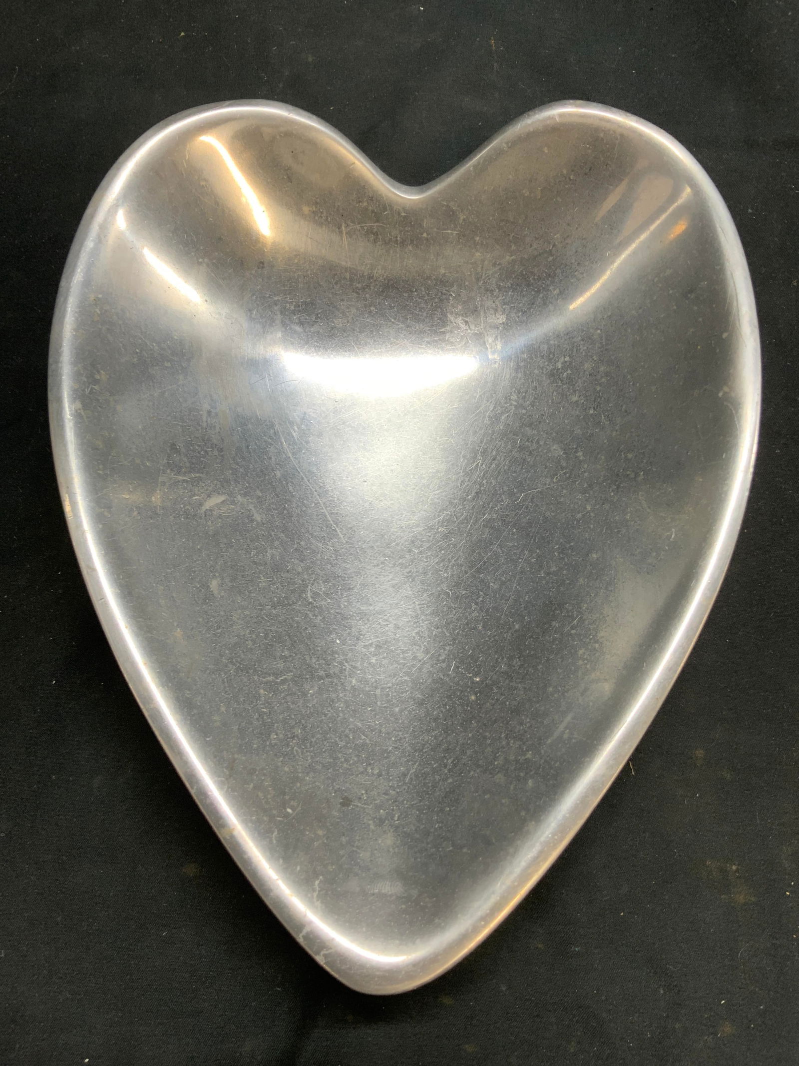 NAMBE Pewter Heart Form Dish USA (1 of 7)