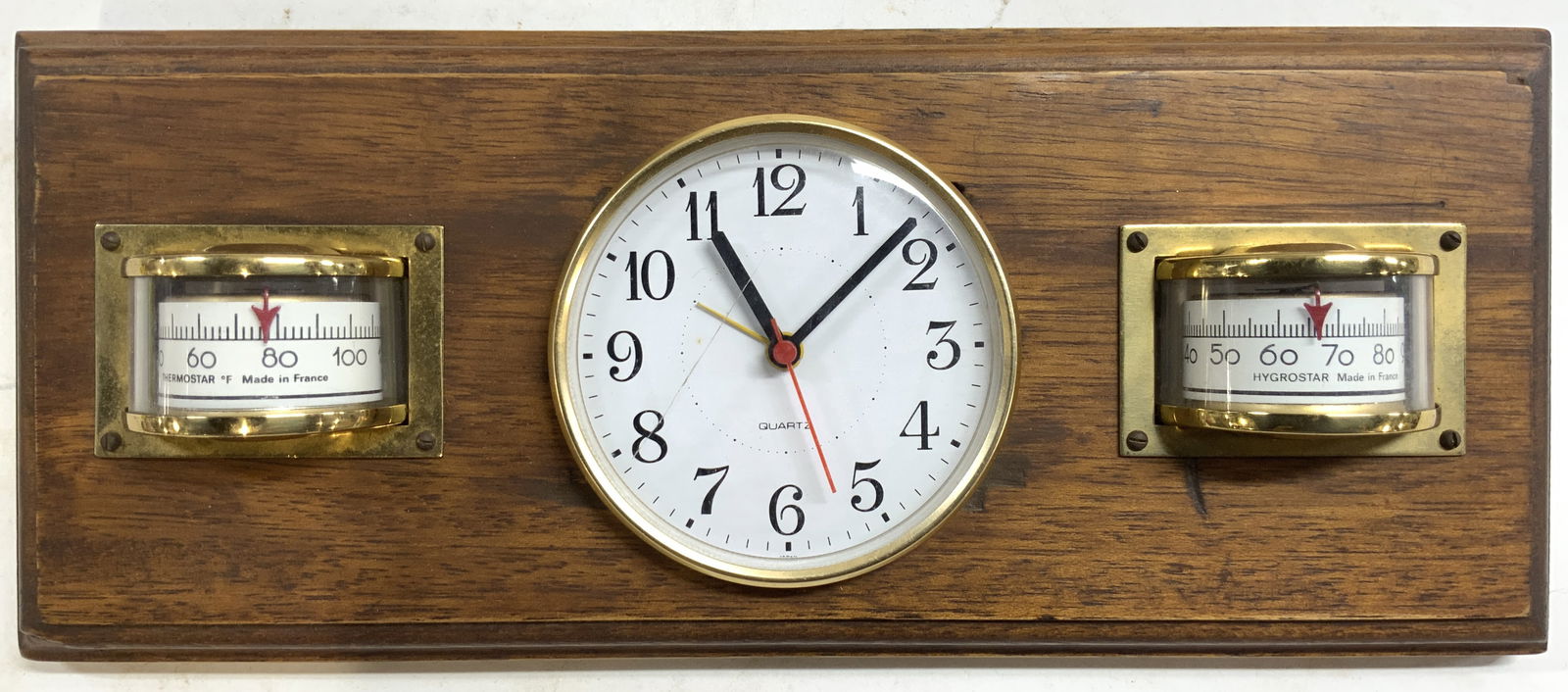 JAMES P BROWN Wood Veneer Wall Clock & More (1 of 6)
