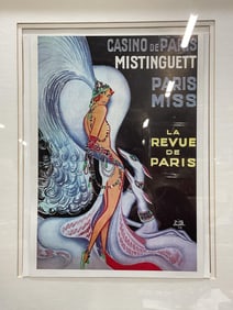 Framed Casino de Paris French Repro Advertisement