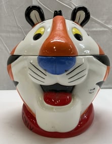 Kelloggs Tony The Tiger Ceramic Cookie Jar 2002