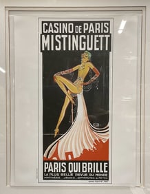 Framed Casino de Paris French Repro Advertisement