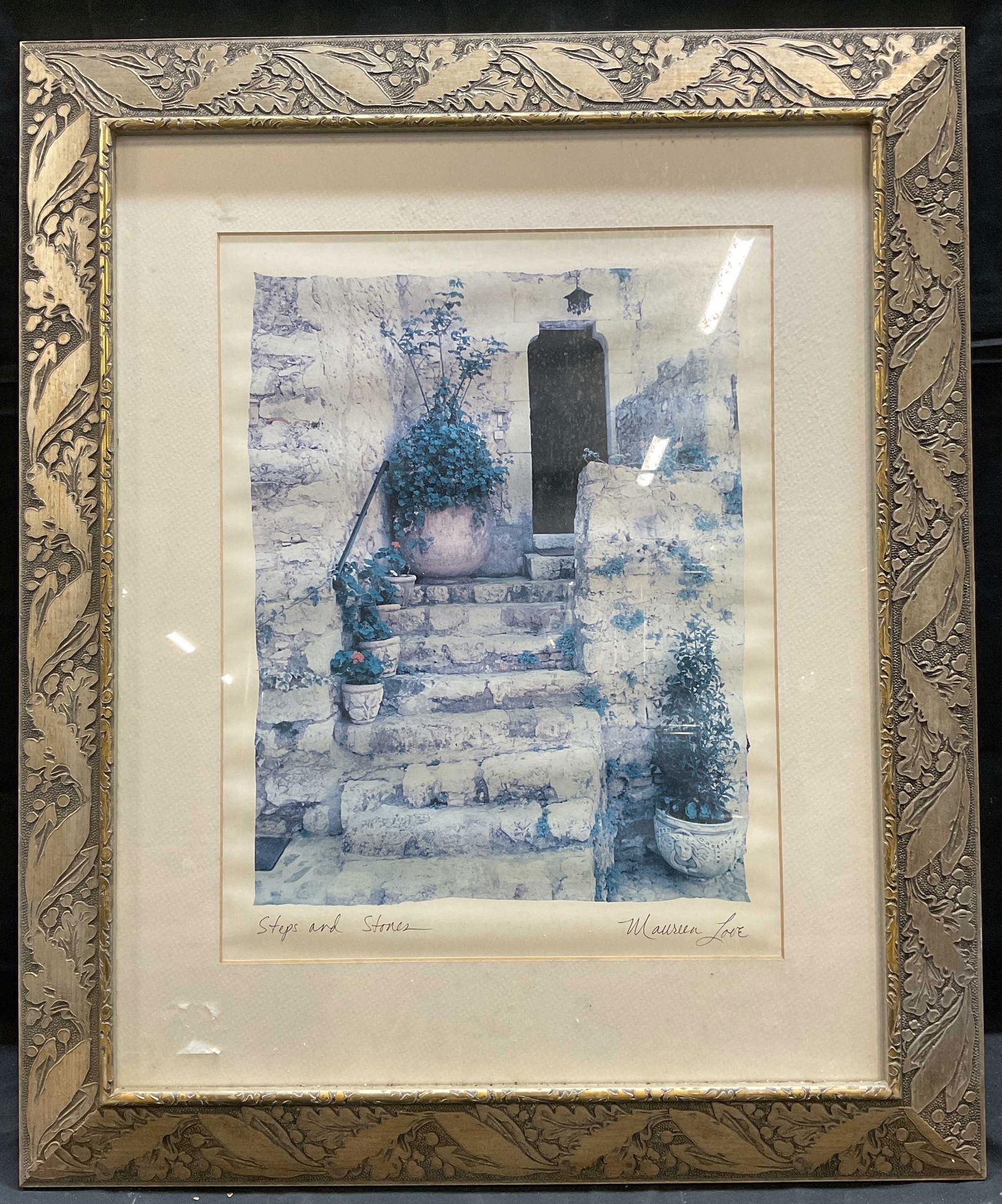 Framed Maureen Love Steps & Stones Art Print (1 of 6)