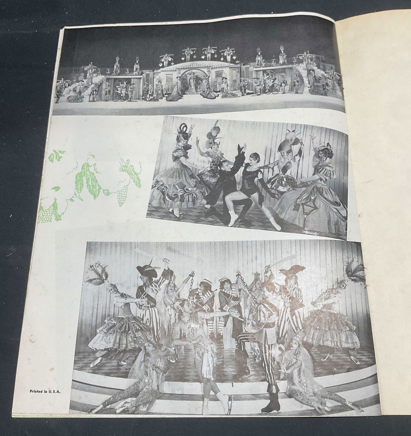 1956 Hollywood Ice Revue Program, Illustrated (1 of 8)