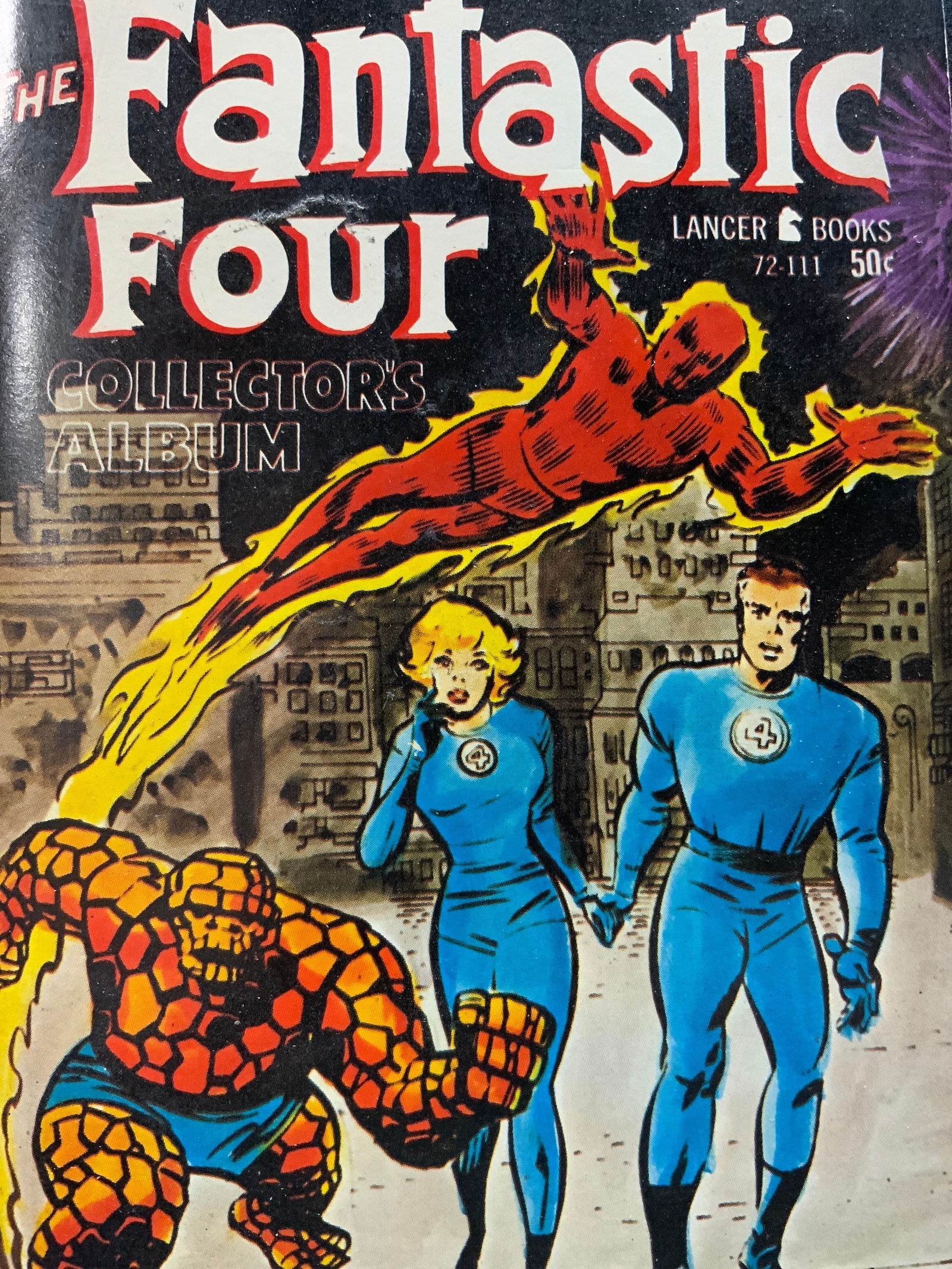 Vntg The Fantastic Four Collectors Album Comic1966 (1 of 7)