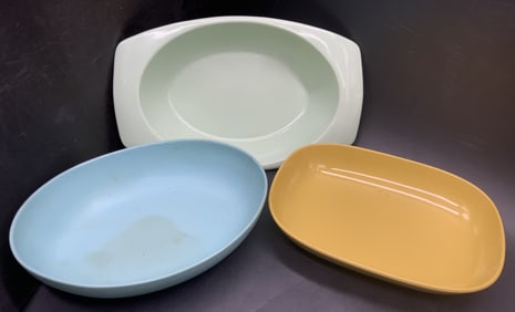 Lot 3 Vintage Texas Ware & Prolon Serving Bowls