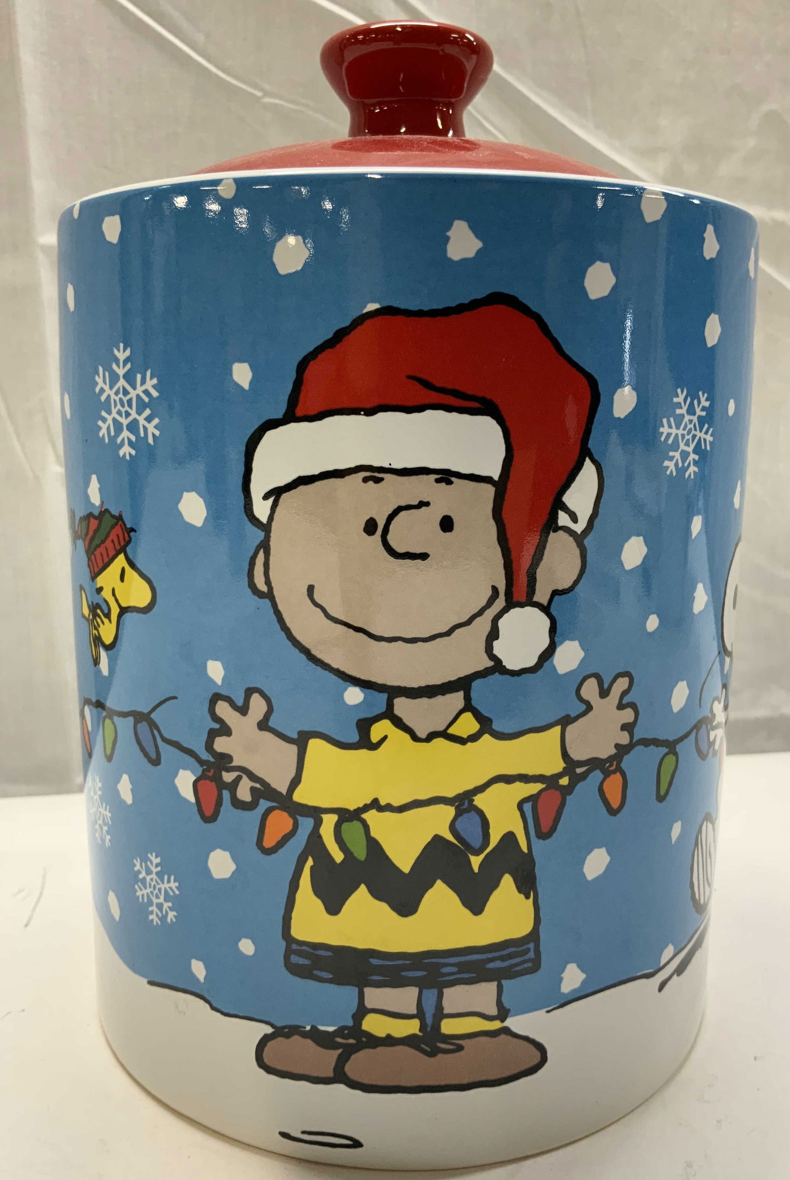 Peanuts Charlie Brown Chrstms Crmc Cookie Jar 2011 (1 of 7)