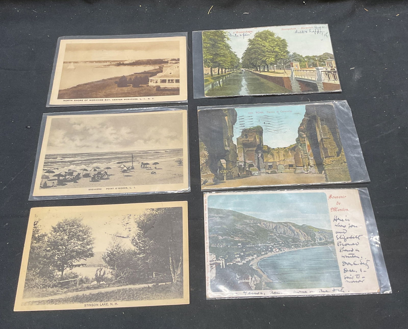 Lot6 Antique &Vintage USA & Europe Postcards 1906+ (1 of 13)