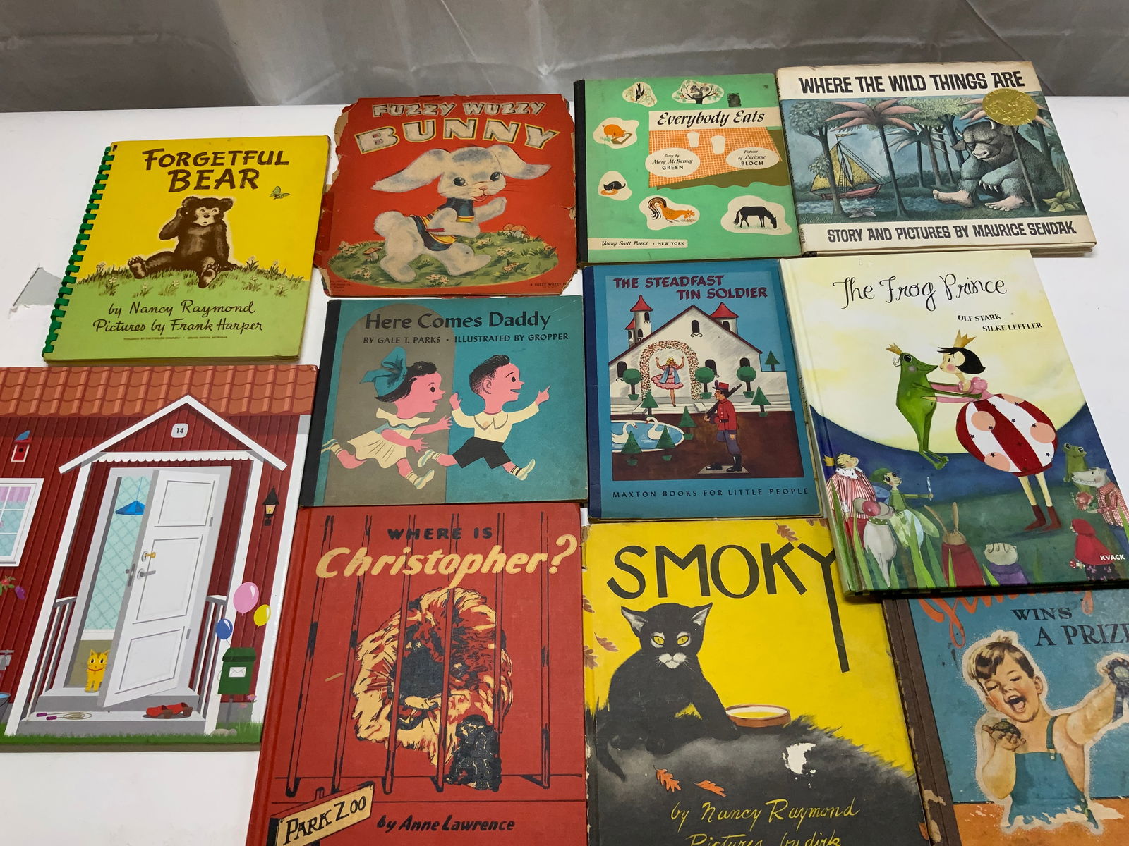 Group Lot Vintage Children Illustration Books1940s (1 of 16)