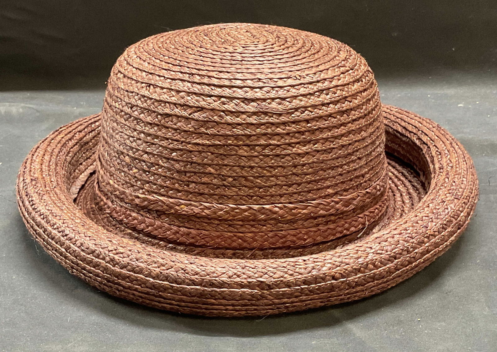 Talbots Brown Woven Straw Hat NWT (1 of 6)