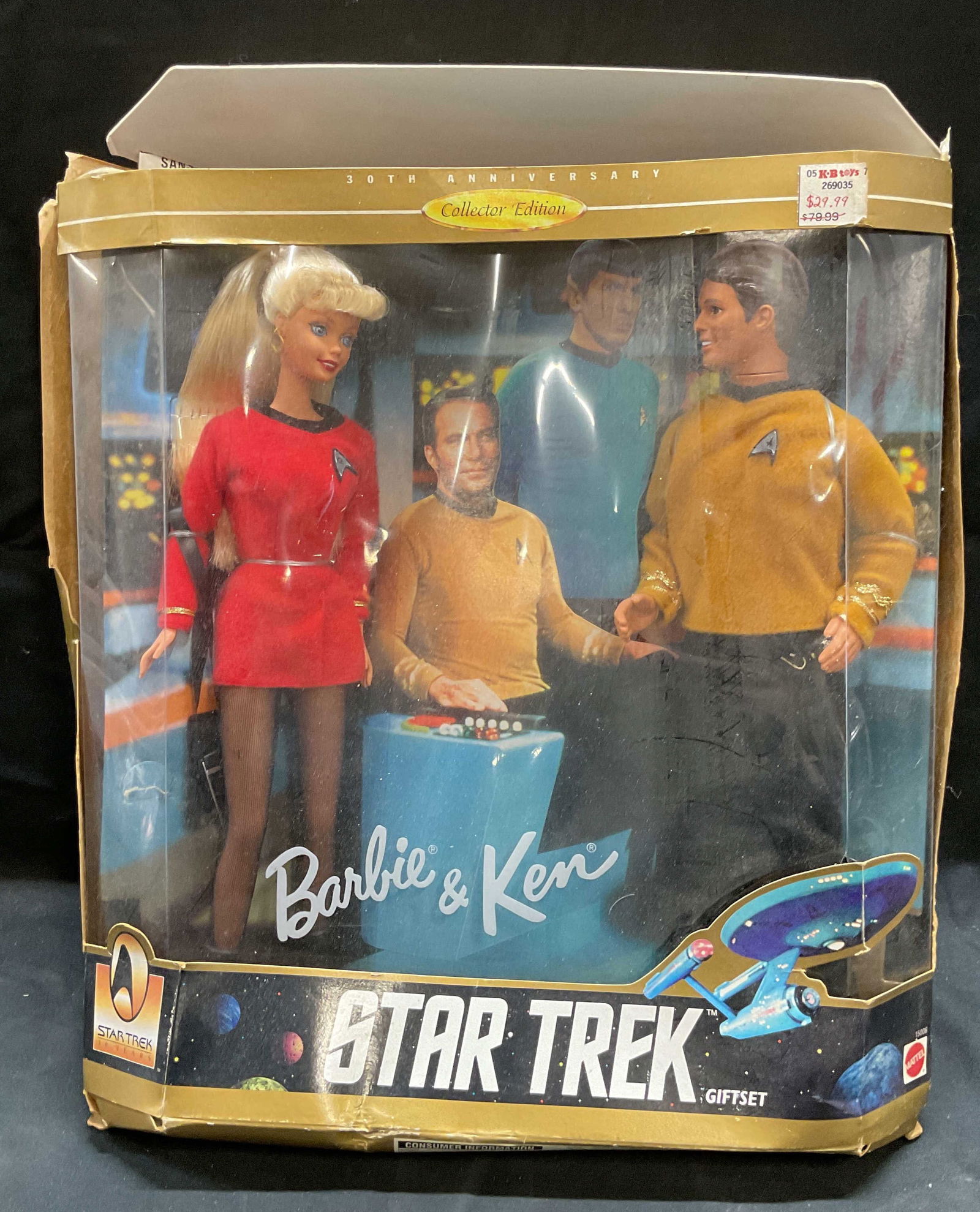 1996 Barbie & Ken Star Trek Gift Set NIB (1 of 7)