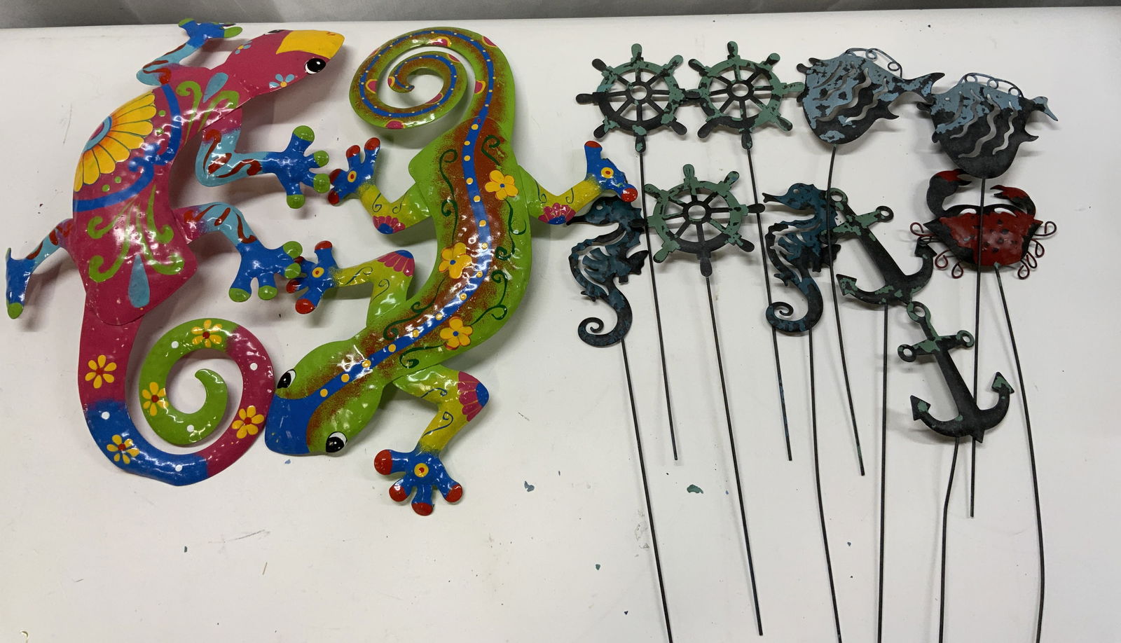 Group Lot Lizard Wall Decor & Garden Decor (1 of 7)