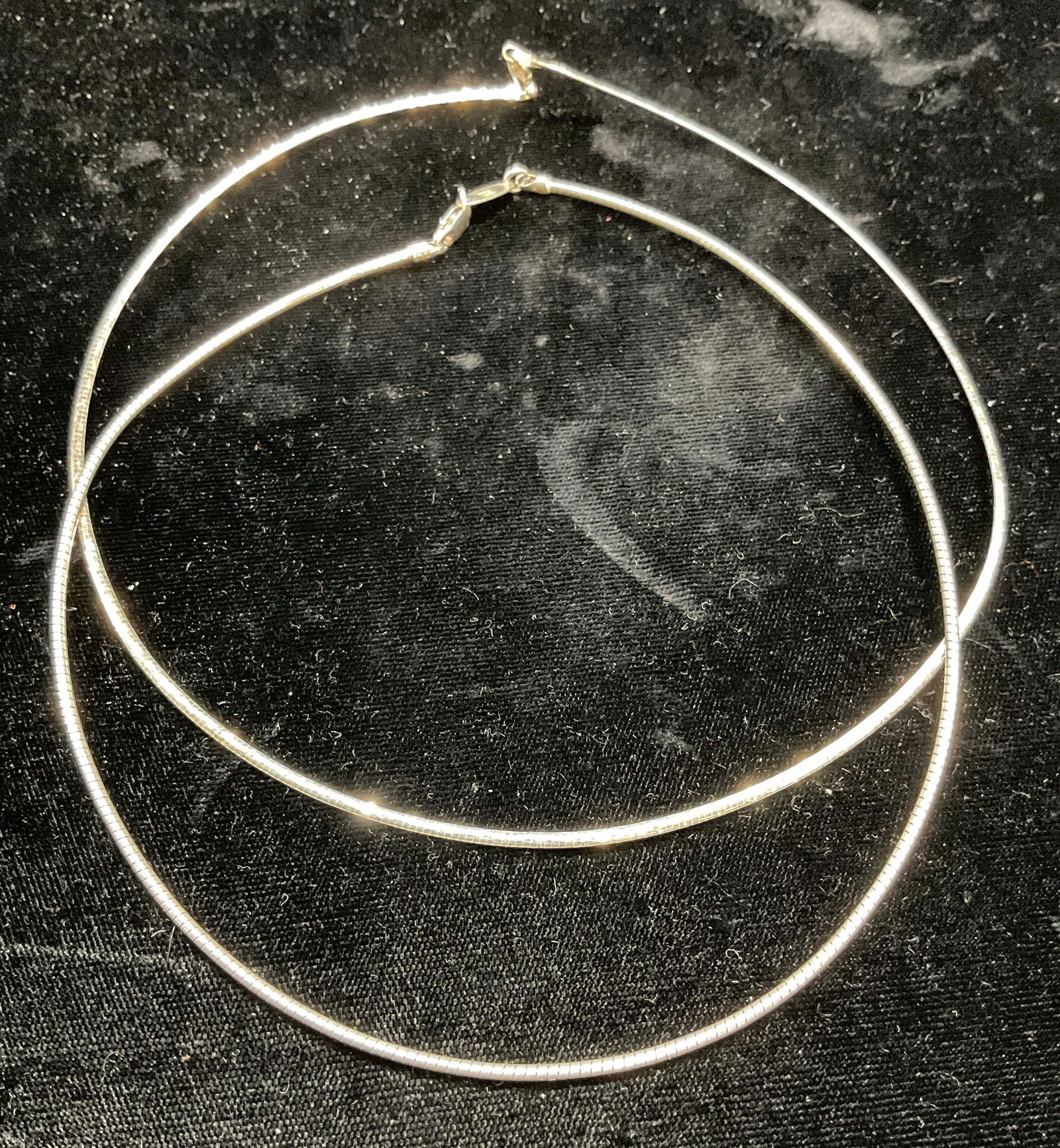 2 Paolo Romeo Sterling Silver Chain Choker, Italy (1 of 7)