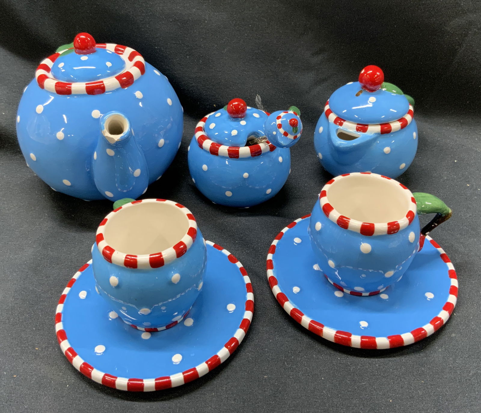 Mary Engelbreit Crmc Collectible Tea Set W Orig Bx (1 of 15)