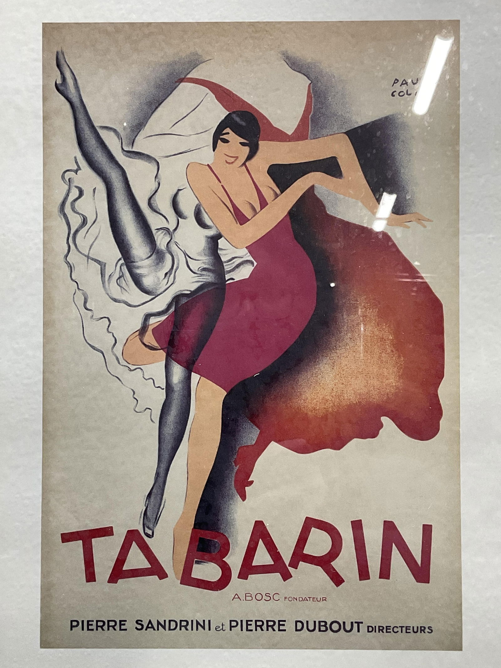 Paul Colin French Tabarin Charleston Lithograph (1 of 6)