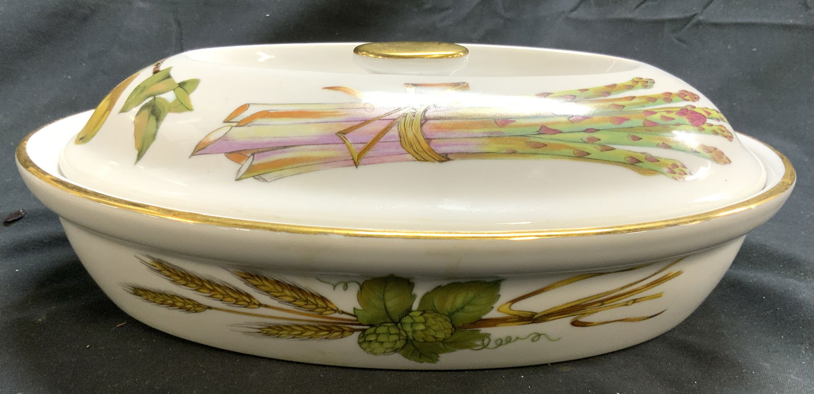 Royal Worcester EVESHAM Serving Dish W Lid (1 of 7)