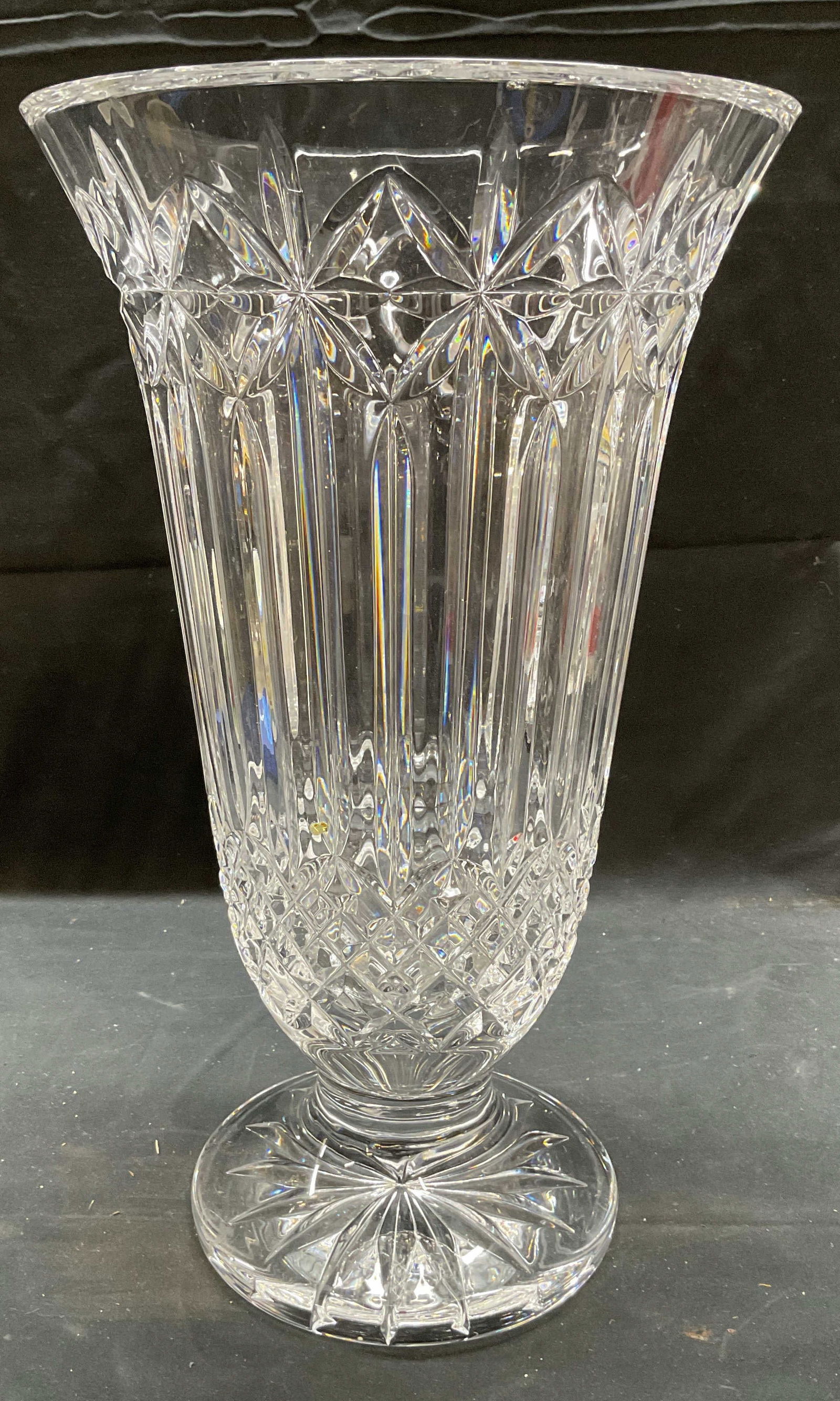 Waterford Balmoral 14 Inch Crystal Vase (1 of 6)
