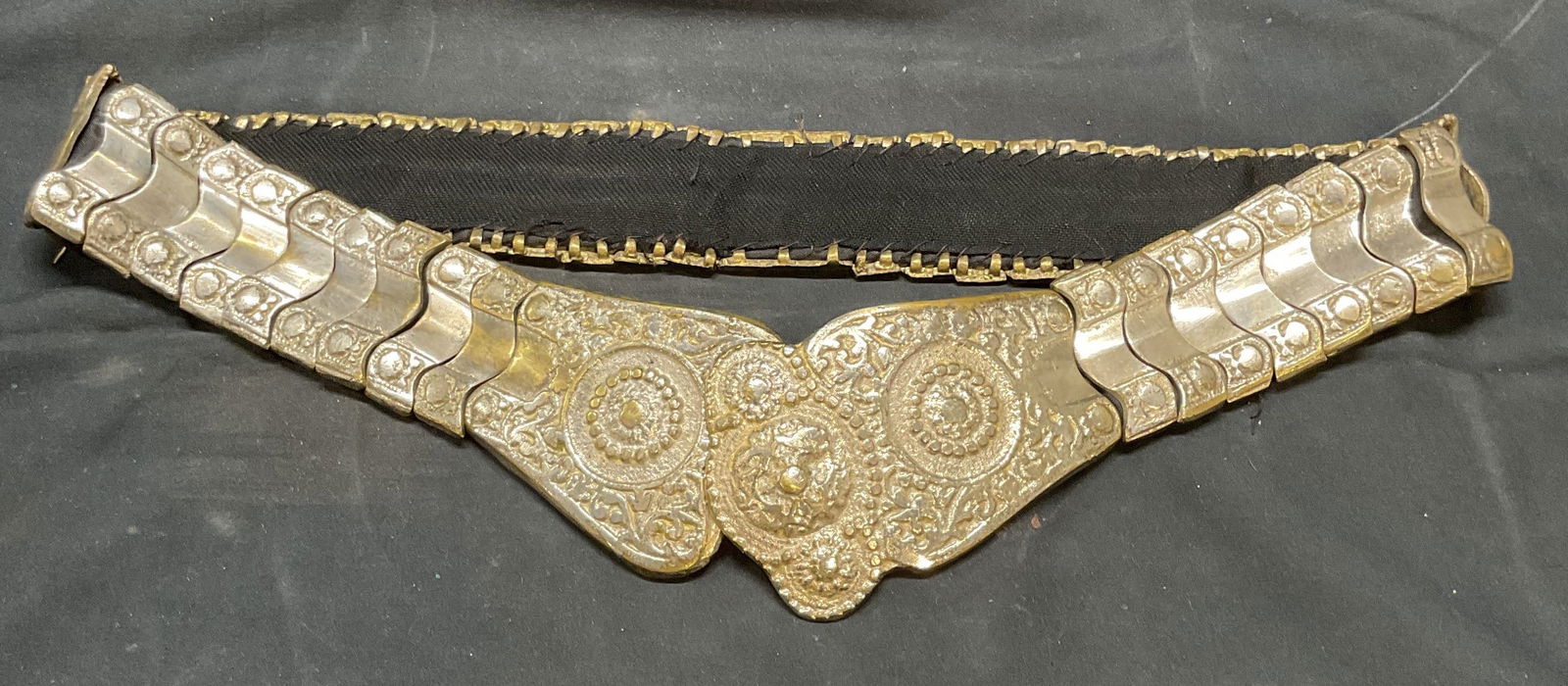 Antique Folk Handmade Metal Belt (1 of 6)