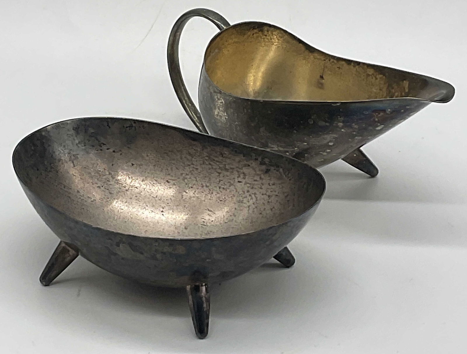 WMF MCM Silver Plated Creamer & Sugar Bowl (1 of 10)