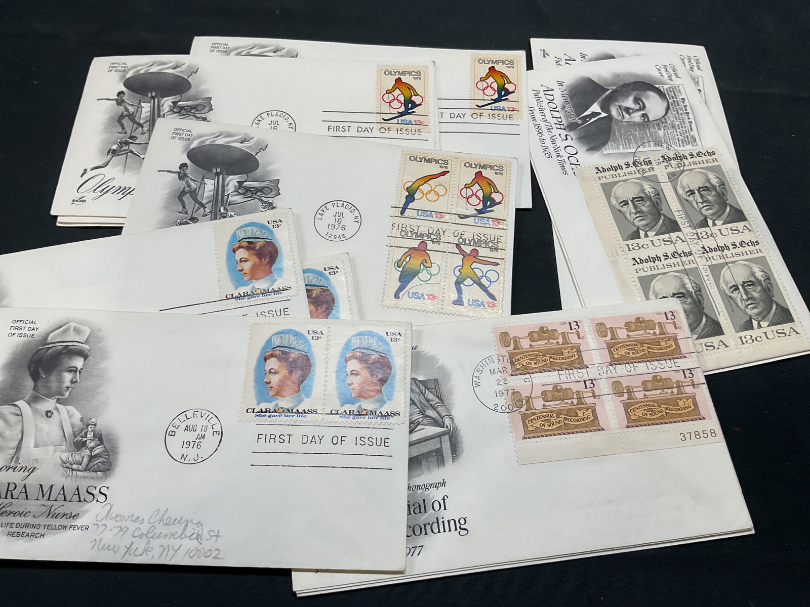 Group Lot 100+ Vintage First Day Covers, Stamps (1 of 9)
