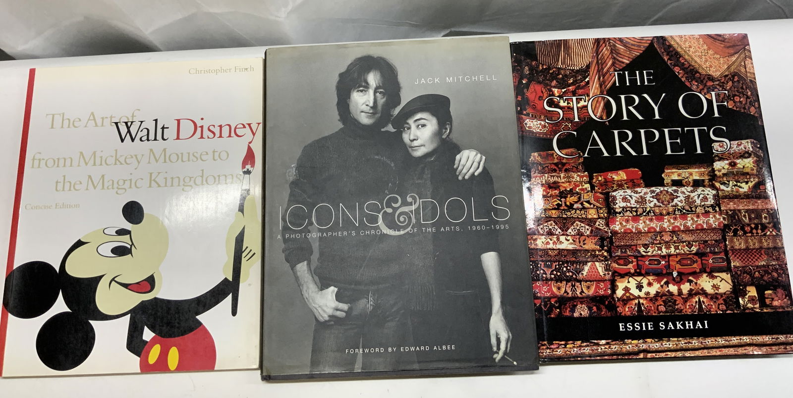 3 Books, Walt Disney 1995, Story of Carpets 1991 + (1 of 14)