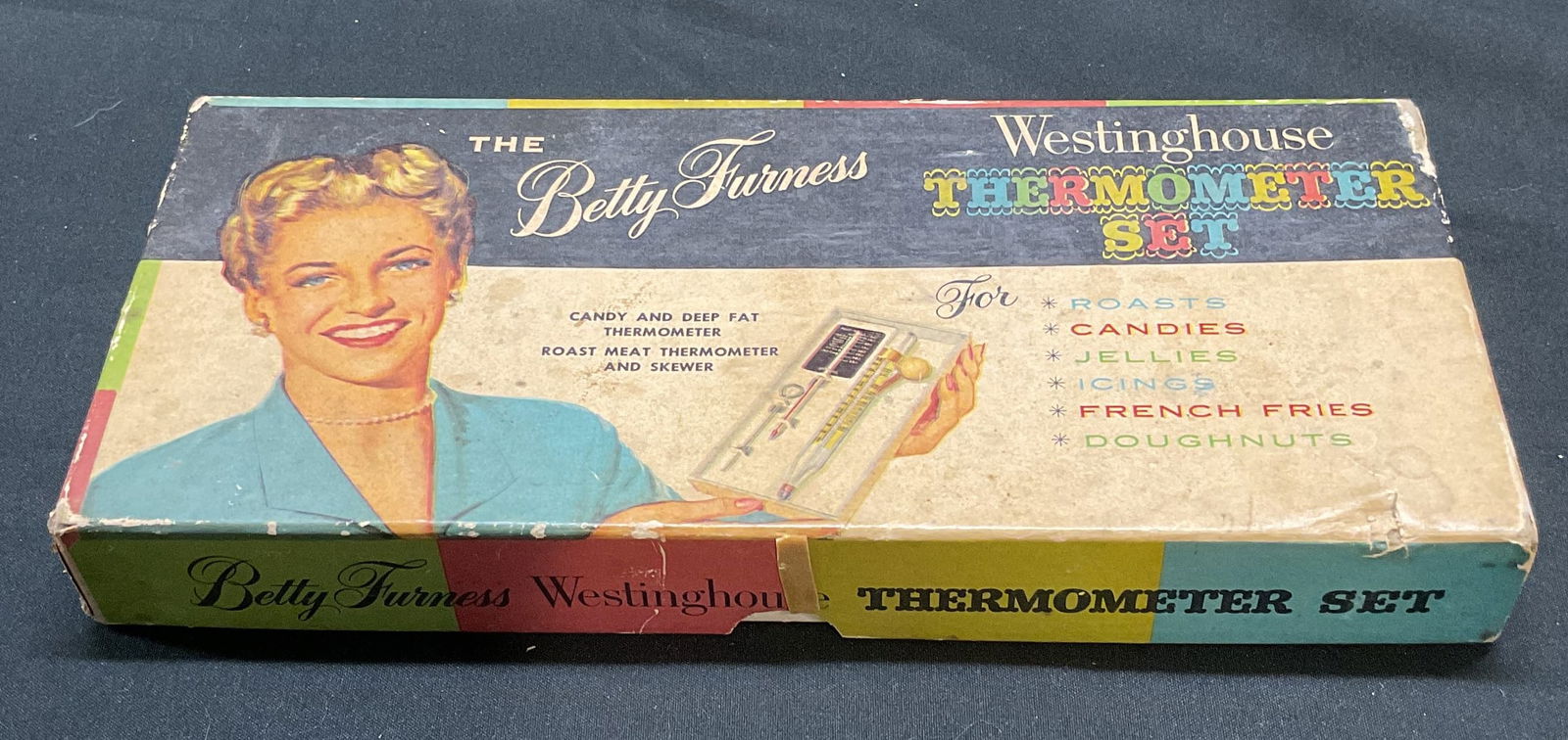 Vtg Westinghouse Thermometer Set Orig Box (1 of 6)