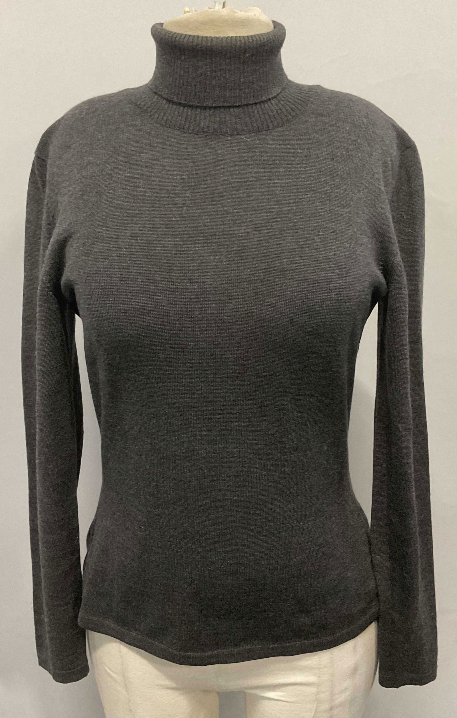 Gran Sasso Grey Wool/Silk/Cashmere Sweater, Italy (1 of 6)