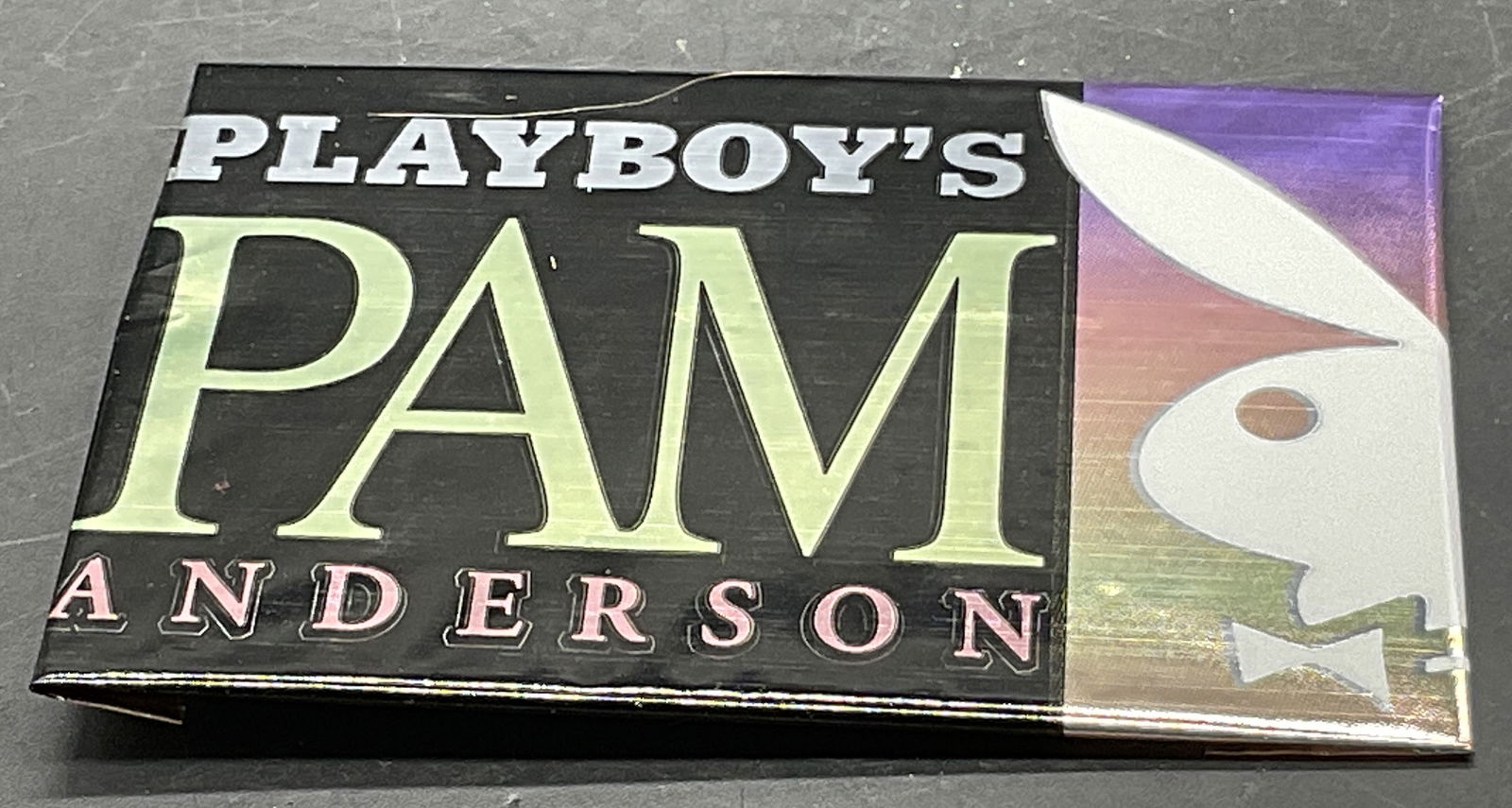 Grp 1996 PLAYBOY PAM ANDERSON Collectible Cards: Group lot of 1996 SPORTS TIME PLAYBOY PAM ANDERSON Collectible Cards. Contained in a hard plastic container which measures approx. 2H x 3.75L x 2.75W in. Comes with some original card packaging. Most