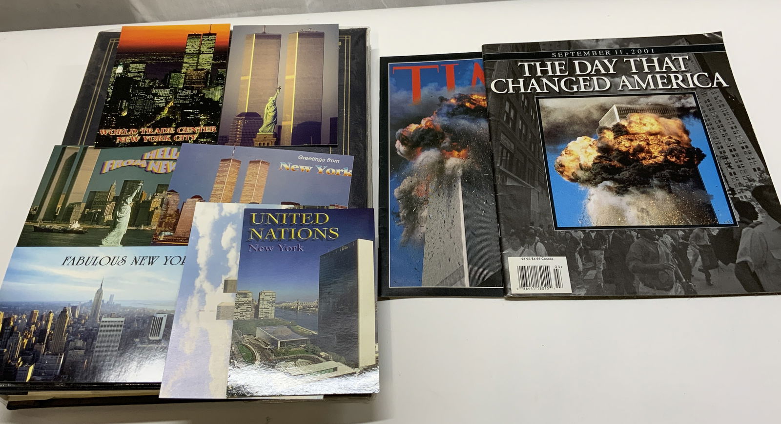 Group Lot Vntg NYC Post Cards & Memorial Ephemera (1 of 17)