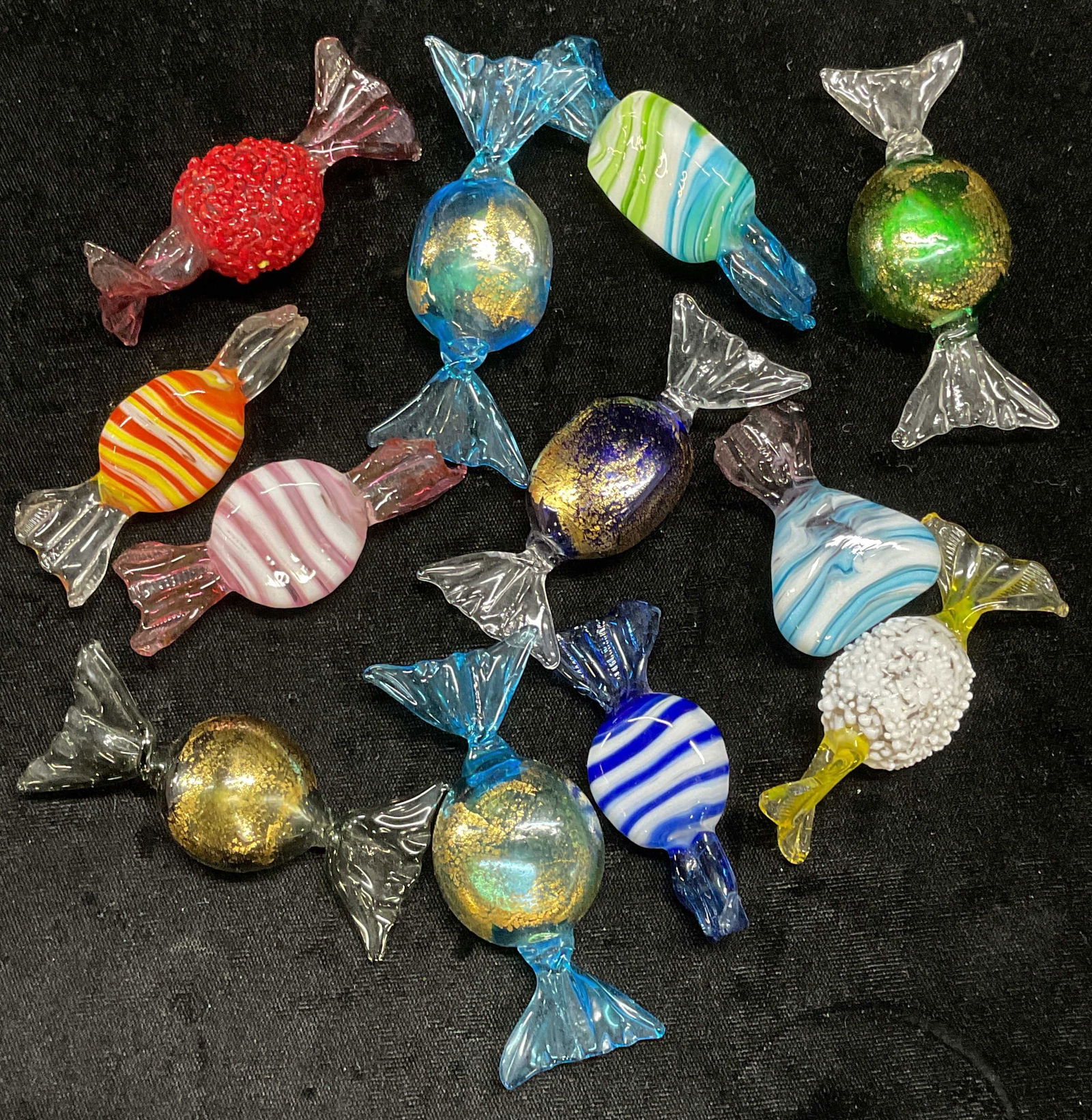 Group Lot Murano Art Glass Candies (1 of 6)