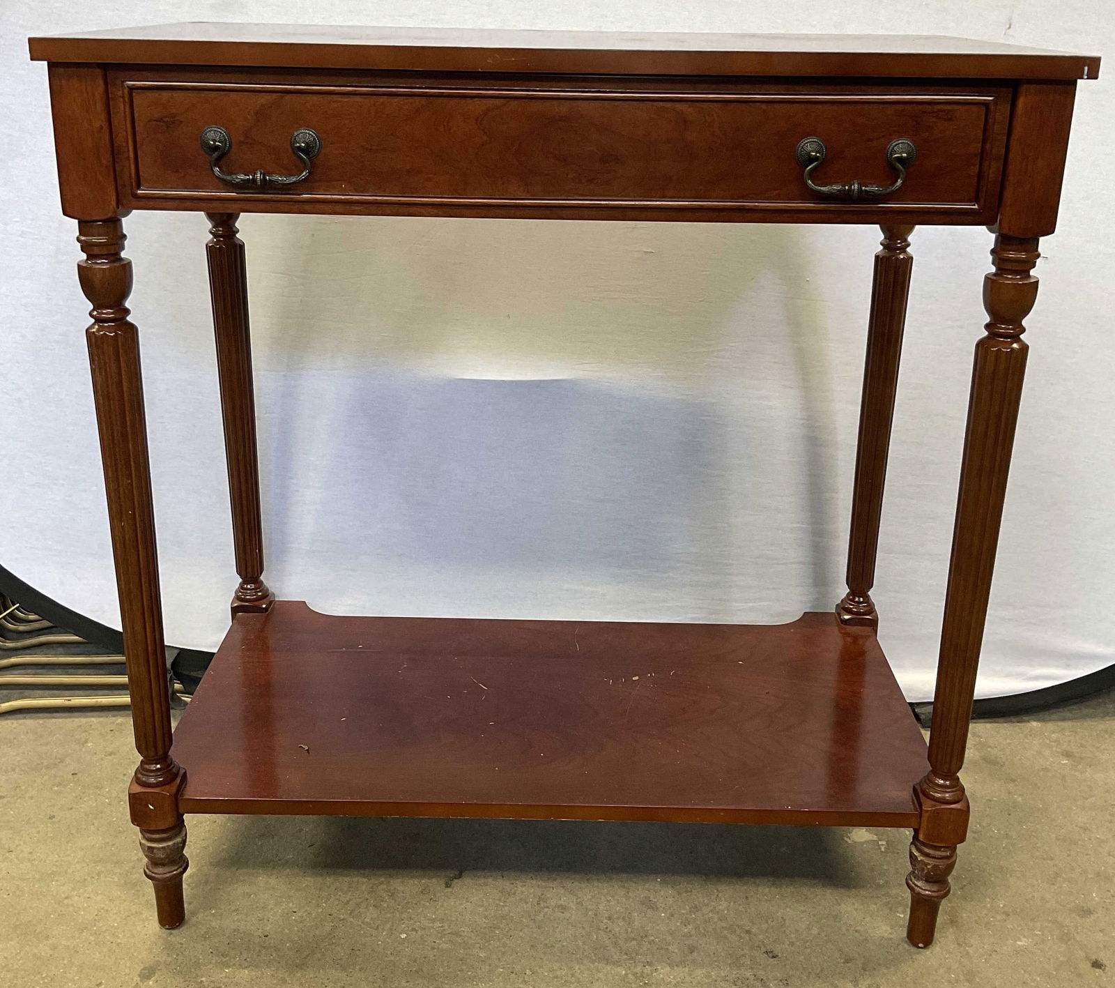 BOMBAY Single Drawer Wooden Console Table (1 of 9)