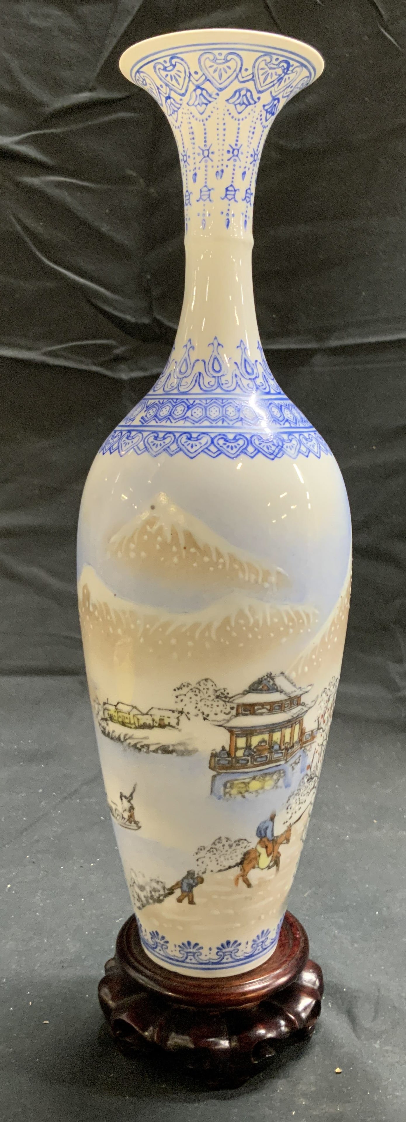 Vintage Fine Asian Porcelain Vase (1 of 9)