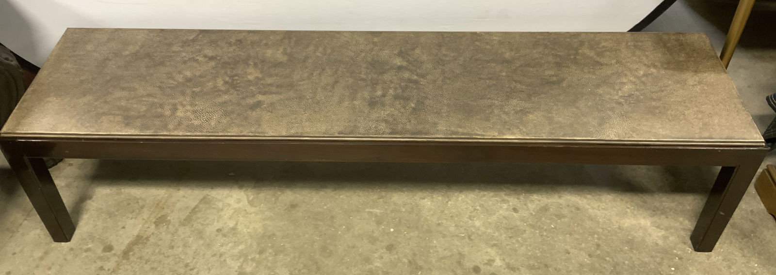 Vintage Shagreen Style Wooden Coffee Table (1 of 8)